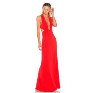 NBD Yani Gown in Red Size XS